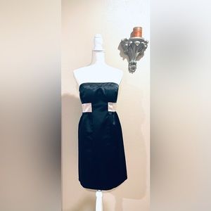 Max & Cleo dress size 6. Cocktail prom party short Never Worn black
